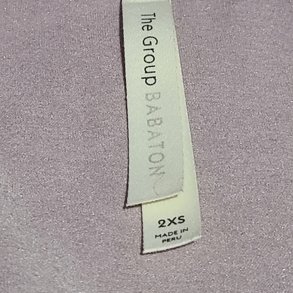 The Group Babaton Aritzia V-Neck Modal Blend Short Sleeve Shirt Women’s S - Picture 5 of 7